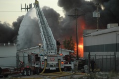 Firefighters fight fire on the Eastside of El Paso