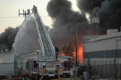 Firefighters fight fire on the Eastside of El Paso